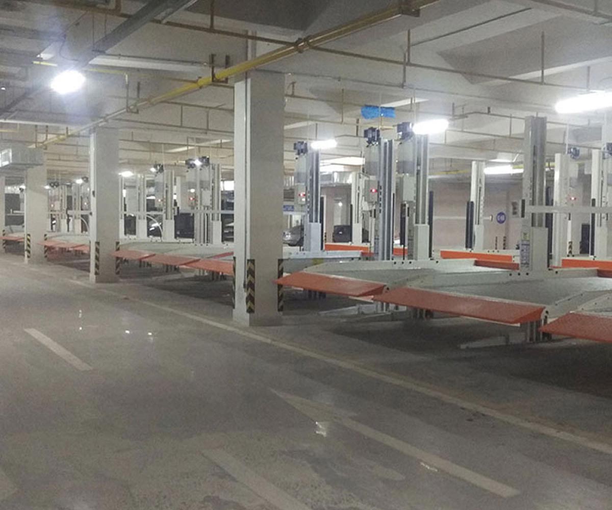 兩層PSH型機械式立體停車設備租賃