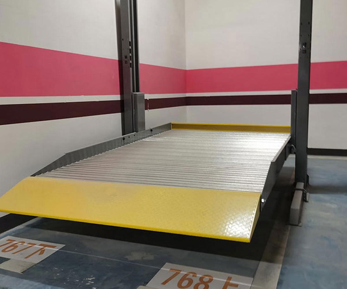 隆昌三層升降平移機械式停車位過規劃