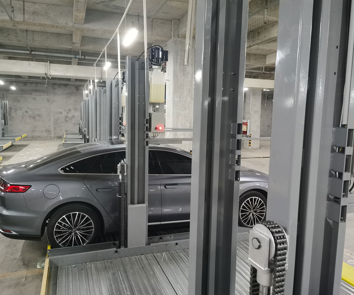 德昌PSH升降平移式立體車庫停車設備二手