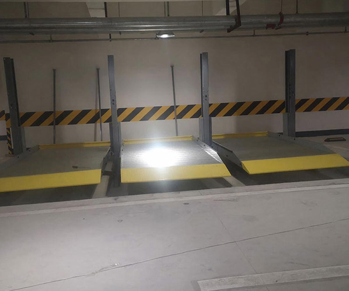 雙柱簡易升降類機械式立體車庫維保