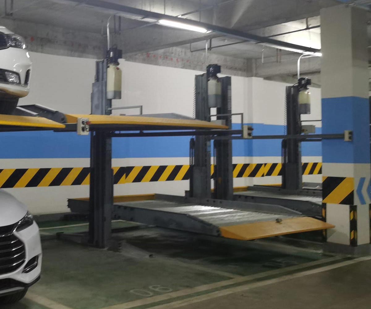 德昌雙層簡易升降機械式停車設備回收