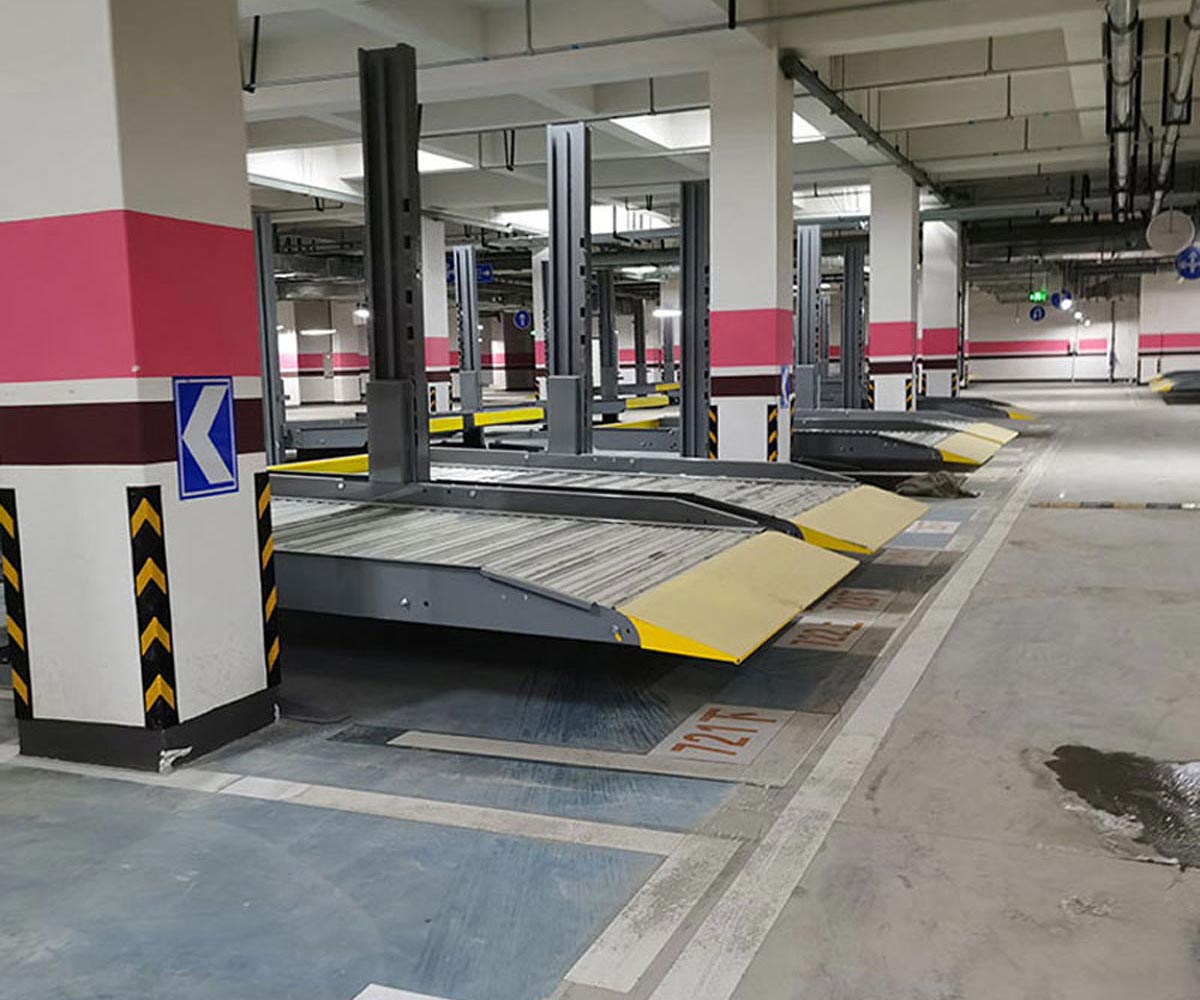 大渡口兩柱升降式機械車庫改造