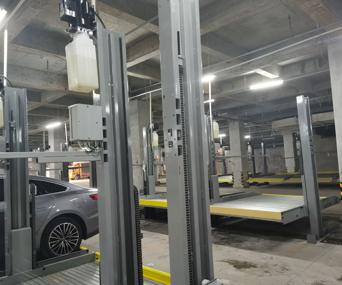 大渡口兩柱機械式停車庫過規劃